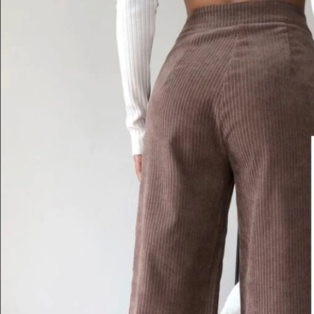 Brown corduroy pants - Picture 2 of 7